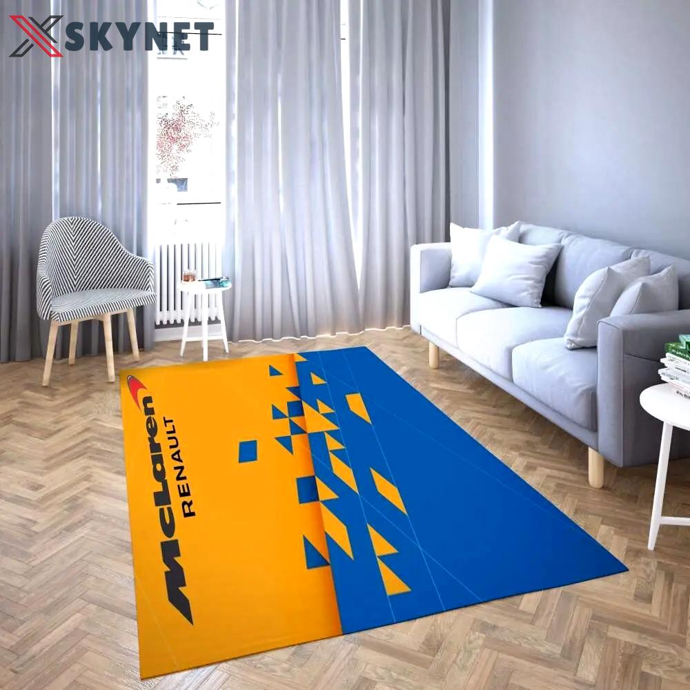 Mclaren logo area rug living room carpet rug regtangle carpet floor decor home decor Rectangle Rug