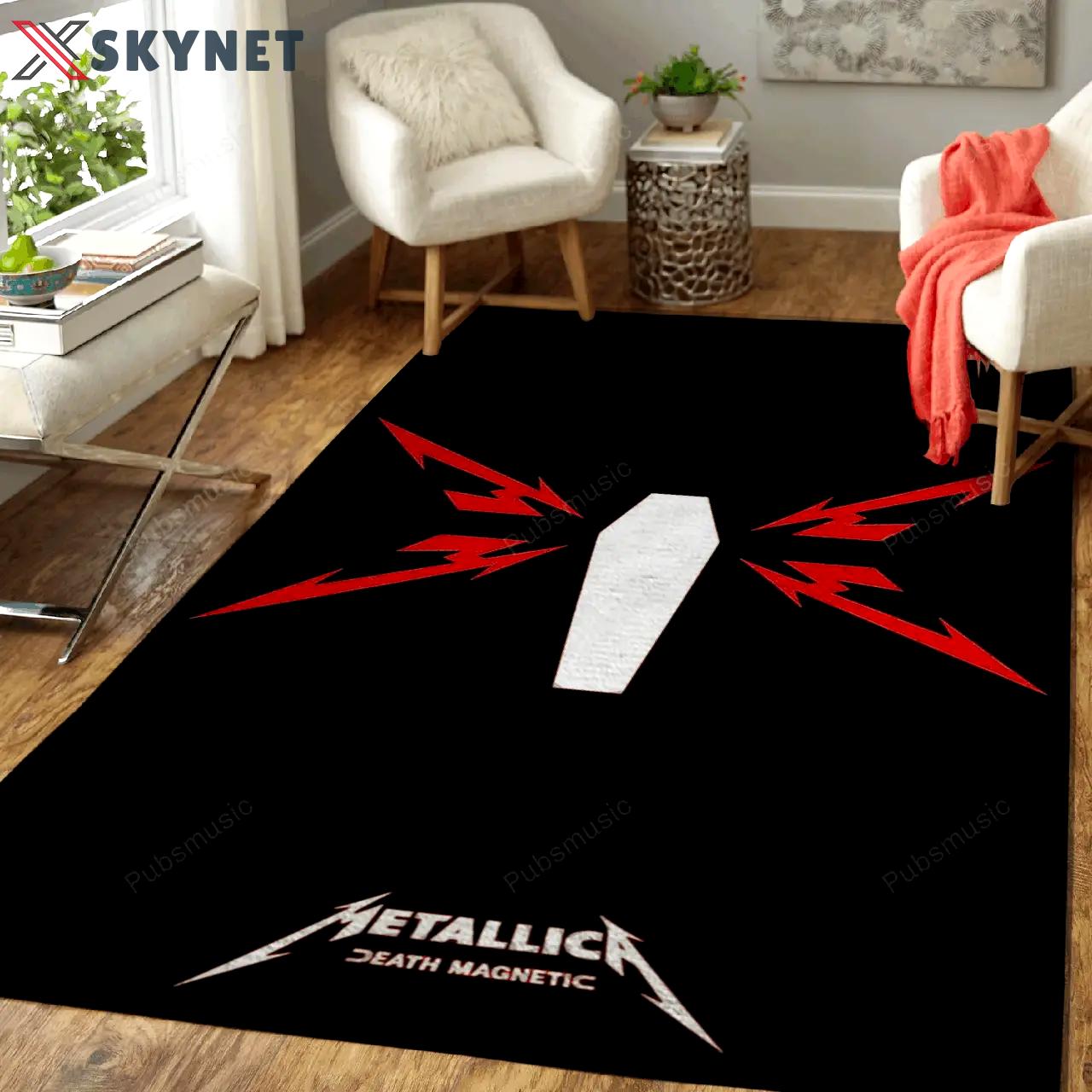 Metal rock band music legend art for fans area rug living room carpet rug regtangle carpet floor decor home decor Rectangle Rug