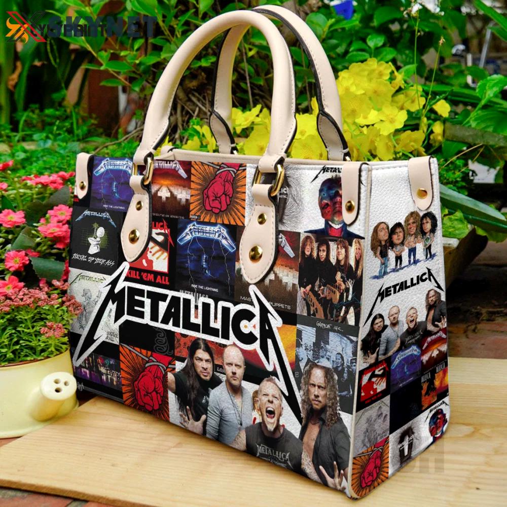 Metallica 1 leather handbag gift for women 4424 Women Leather Hand Bag