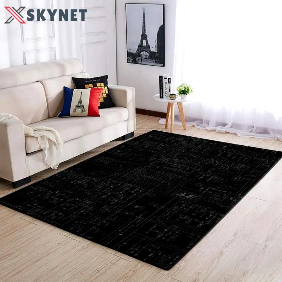 Minecraft area rug living room rug home decor video game gfd m2510 Rectangle Rug