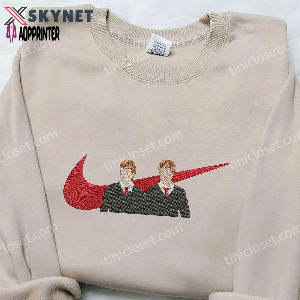 Minnesota twins x nike embroidered hoodie & mlb sport shirt nike inspired embroidered apparel Embroidered Shirt