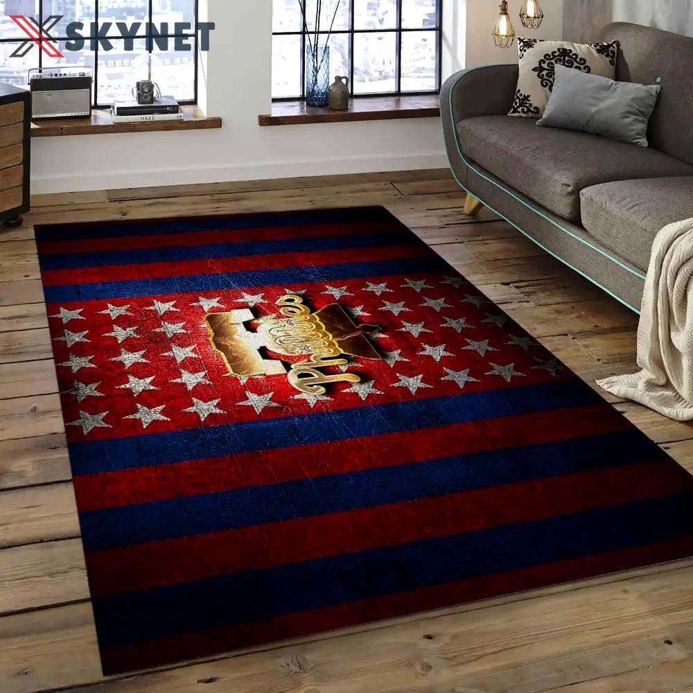 Mlb philadelphia phillies baseball team logo rectangle area pp01 Rectangle Rug