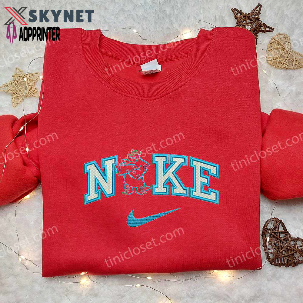 Monsters inc james p sullivan x nike sweatshirt – disney embroidered shirt nike inspired – shop now! Embroidered Shirt