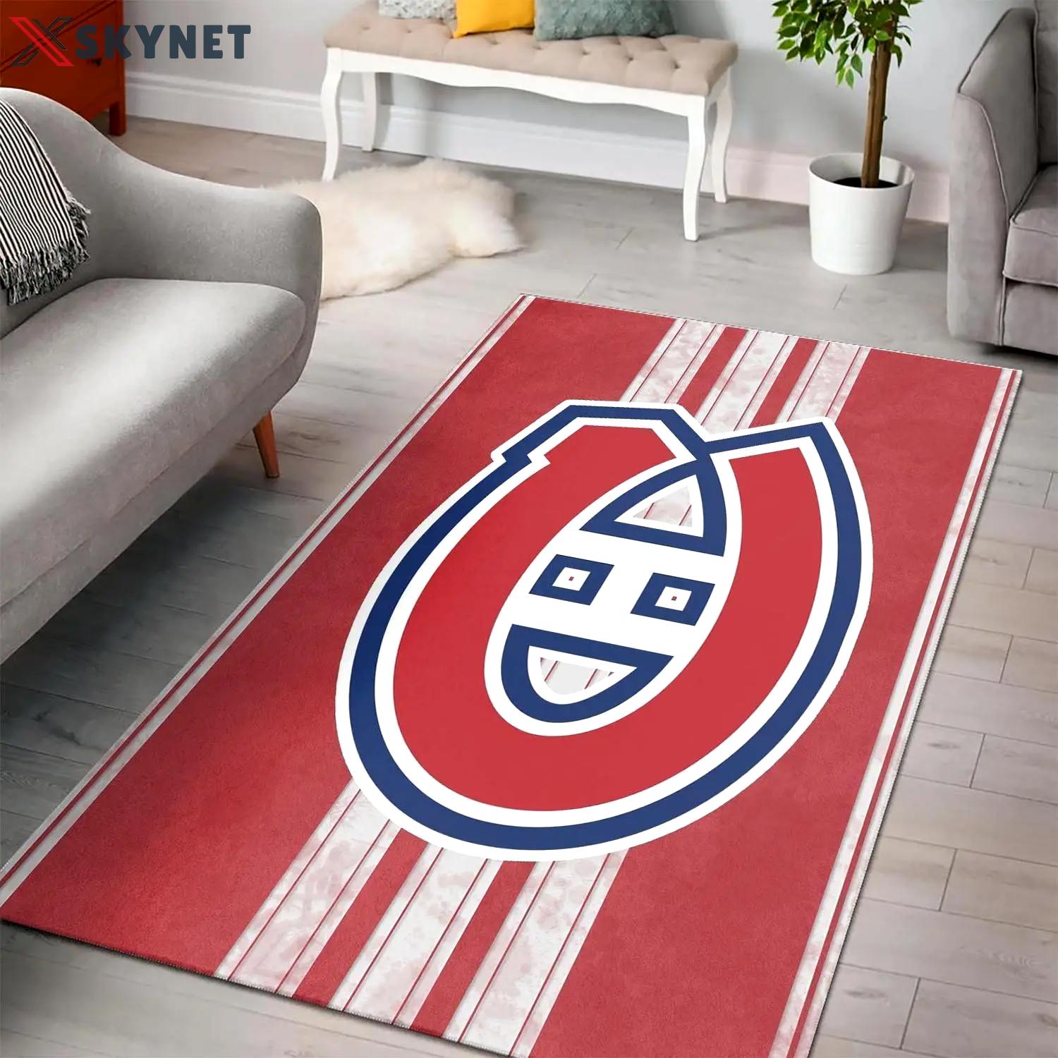 Montreal canadiens area rugs nhl hockey living room carpet team logo 2002209 Rectangle Rug