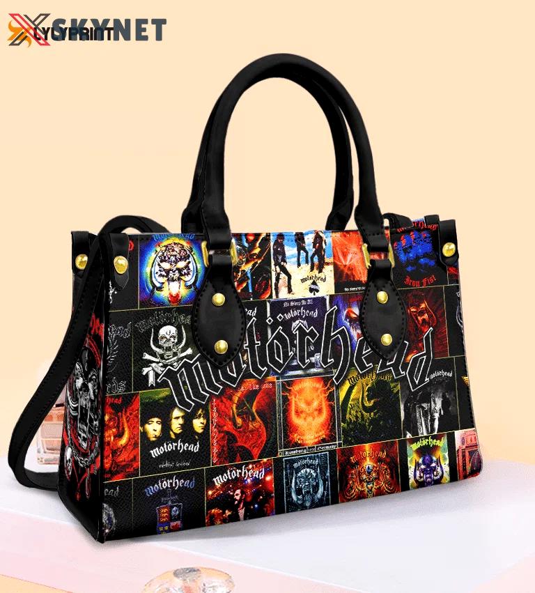 Motorhead leather handbag gift for women 379 Women Leather Hand Bag