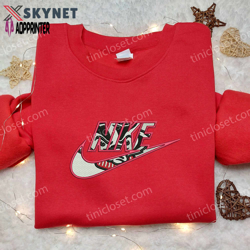 Mrbadger x nike embroidered shirt the wind in the willows 1995 nike shirt Embroidered Shirt