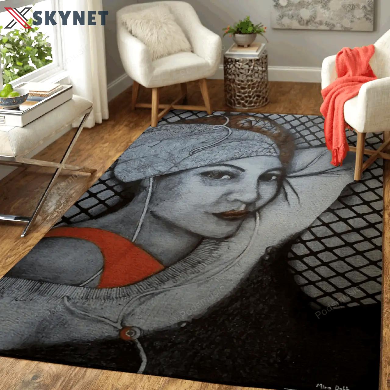 Music by illustration art for fans area rug living room carpet rug regtangle carpet floor decor home decor Rectangle Rug