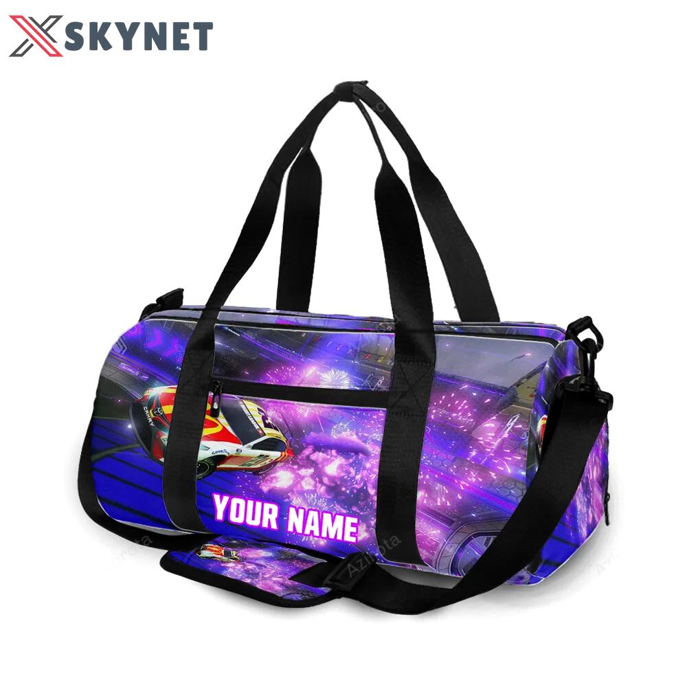 Nascar 23xi racing cars8 personalized name travel bag gym bag 1445 Travel Bag
