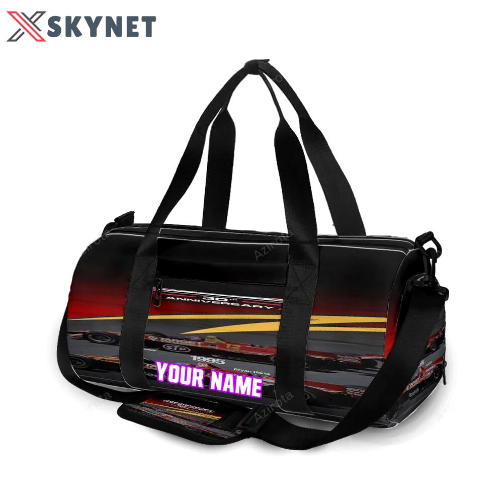 Nascar chip ganassi racing 30th anniversary personalized name travel bag gym bag 11 Travel Bag