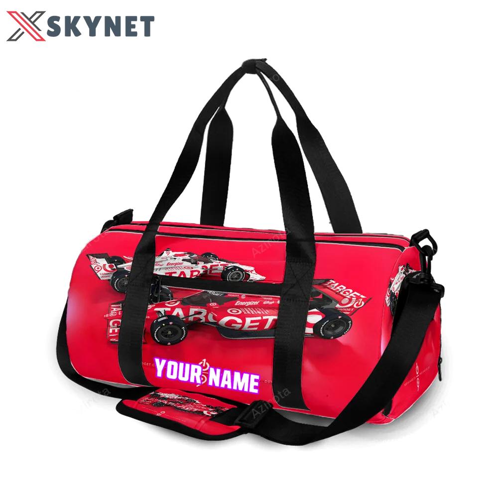 Nascar chip ganassi racing cars1 personalized name travel bag gym bag 242 Travel Bag