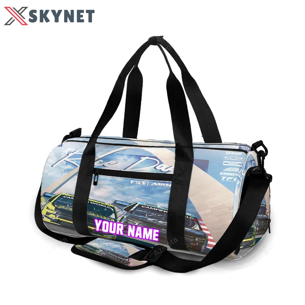 Nascar gms racing cars13 personalized name travel bag gym bag 97 Travel Bag