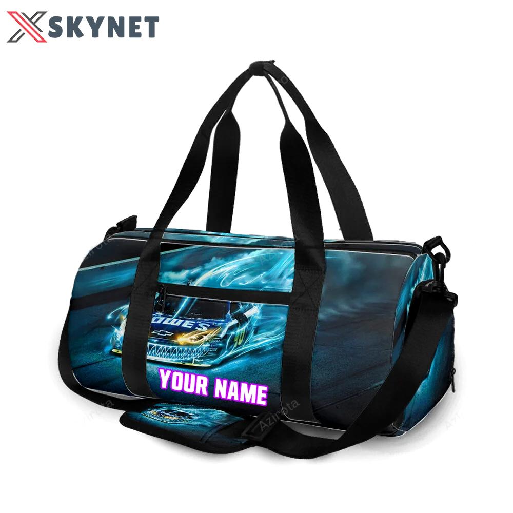 Nascar hendrick motorsports car21 personalized name travel bag gym bag 1778 Travel Bag