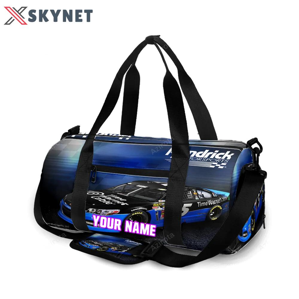 Nascar hendrick motorsports car8 personalized name travel bag gym bag 1911 Travel Bag