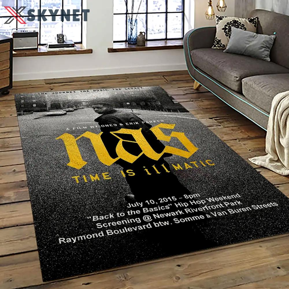 Nasir rapper hiphop music retangle carpet area rug home decor best gift for fan and friends na19 Rectangle Rug