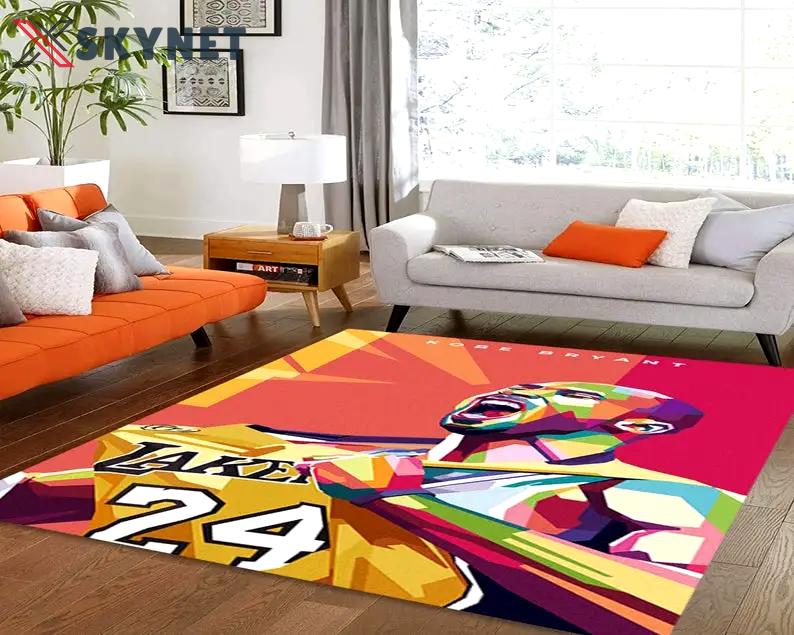 Nba area rug living room rug home decors living room carpet floor decor the us decor Rectangle Rug