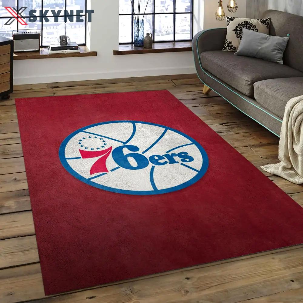 Nba charlotte hornets basketball legend team logo rectangle area ch11 Rectangle Rug