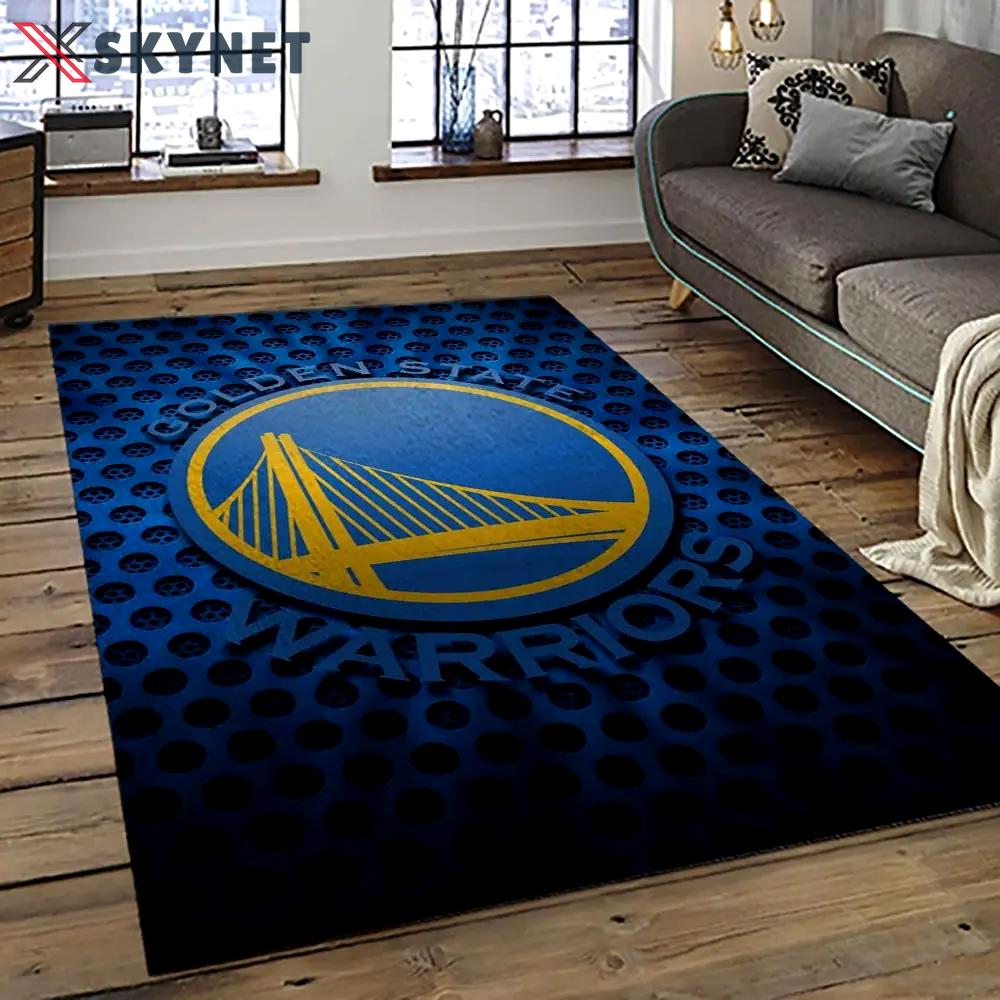 Nba golden state warriors basketball team logo sport carpet area rug home decor best gift for friends gsw85 Rectangle Rug