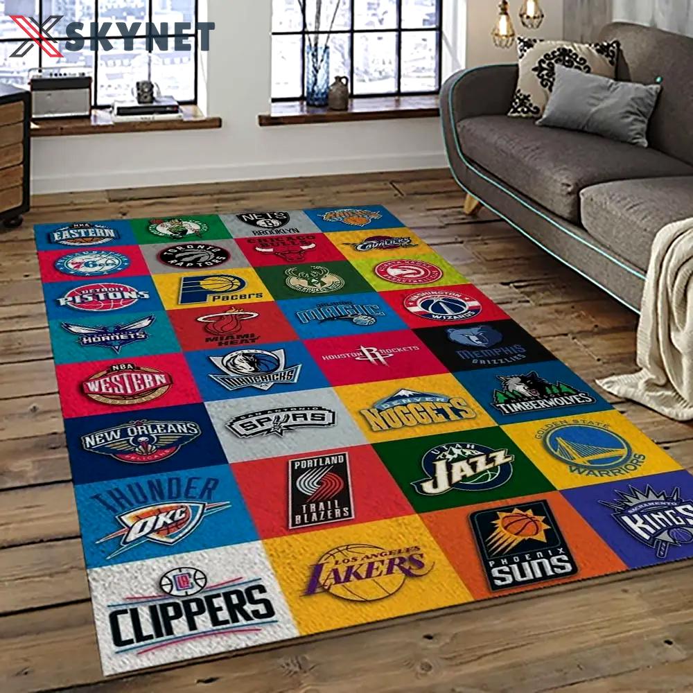 Nba golden state warriors basketball team logo sport carpet area rug home decor best gift for friends gsw95 Rectangle Rug