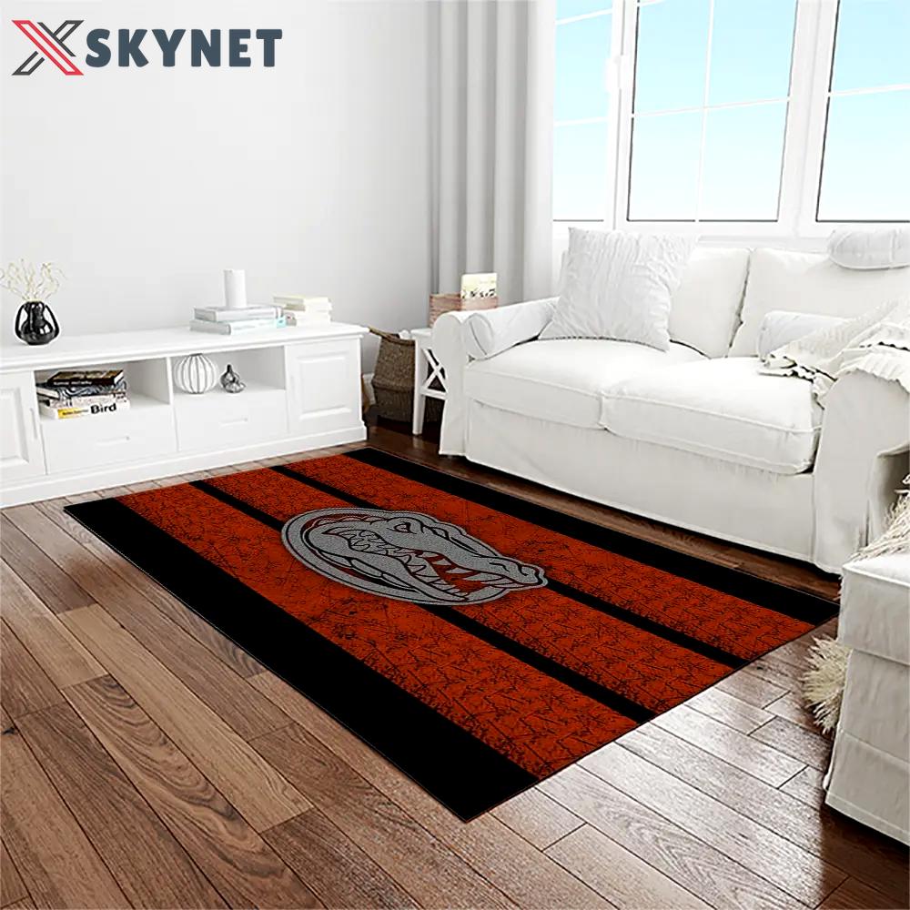 Ncaa florida gators college sport basketball and foolball team logo rectangle area rug fg09 Rectangle Rug