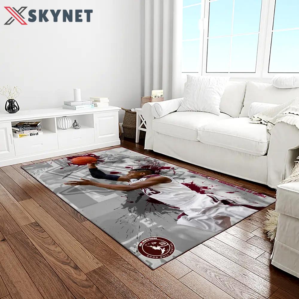 Ncaa texas a&m aggies college sport basketball and foolball team logo rectangle area rug tama22 Rectangle Rug