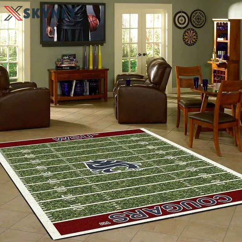 Ncaa washington state cougars area rug living room carpet regtangle carpet 2 Rectangle Rug