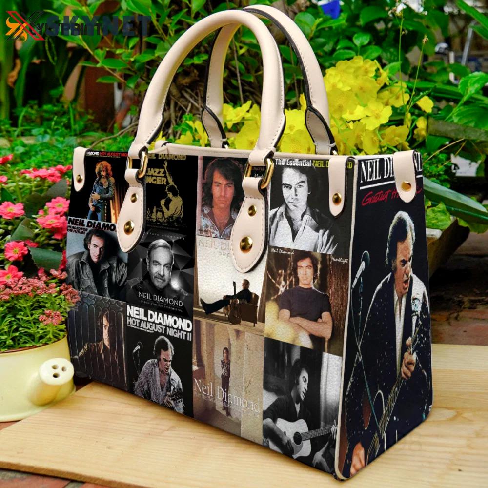 Neil diamond  leather handbag  gift for women 4735 Women Leather Hand Bag