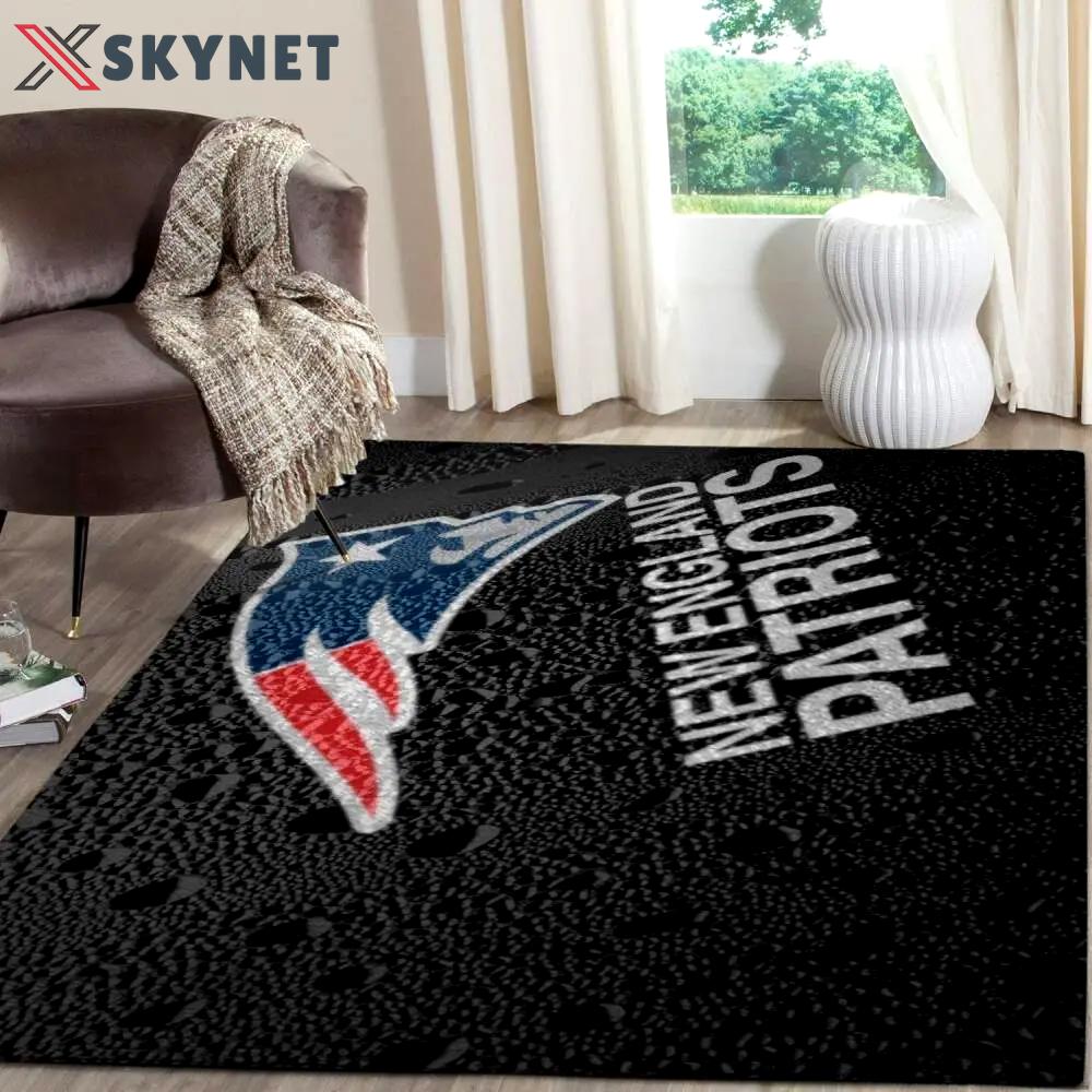 New england patriots nfl football carpet living room rug regtangle carpet v798 Rectangle Rug