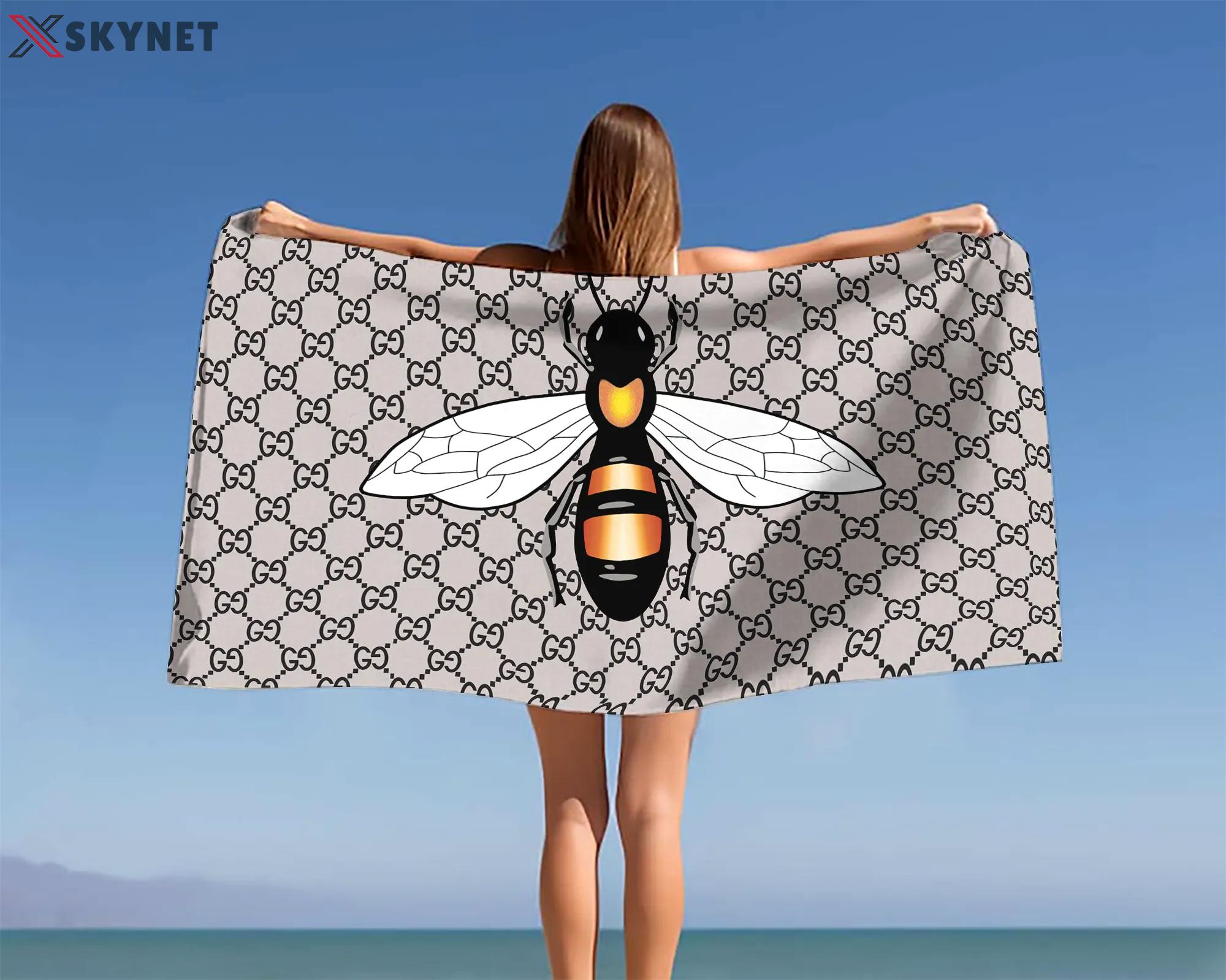 [new] premium gucci beach towel - summer 2025-2026 mrs-ryuj-gc137915 Beach Towel
