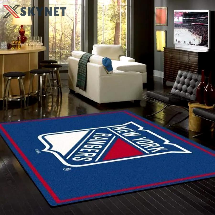 New york rangers nhl team spirit area rug for home decoration rcdd81f31394 Rectangle Rug