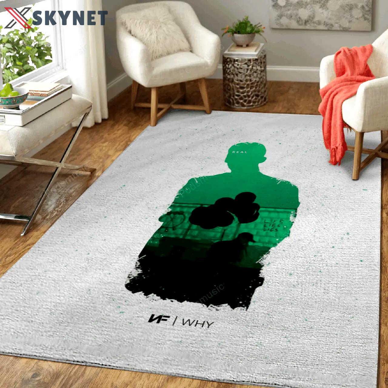 Nf why nf real music art for fans area rug living room carpet rug regtangle carpet floor decor home decor Rectangle Rug