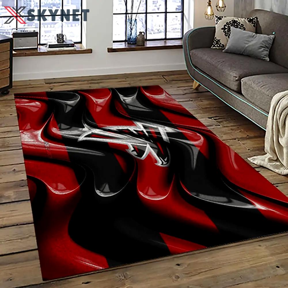 Nfl atlanta falcons football team logo sport carpet area rug home decor best gift for friends atfl23 Rectangle Rug
