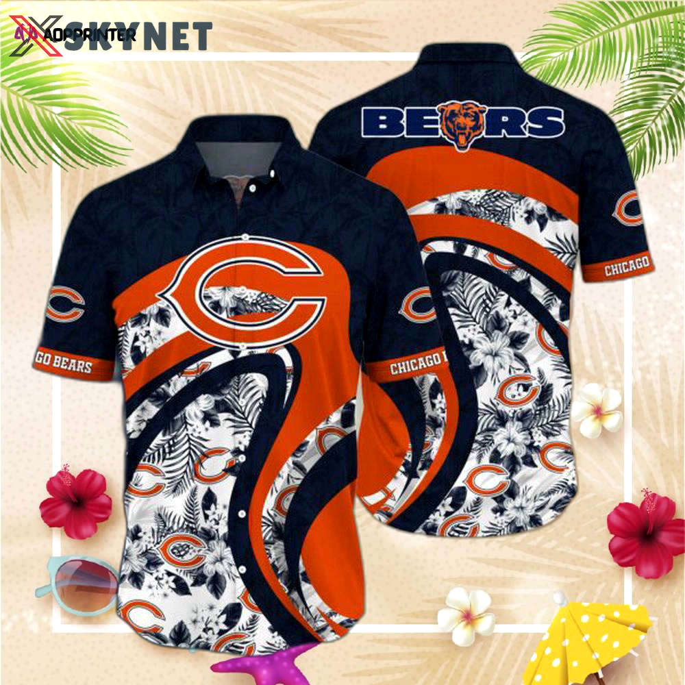 Nfl chicago bears hawaiian  shirt style hot trending Hawaii Shirt