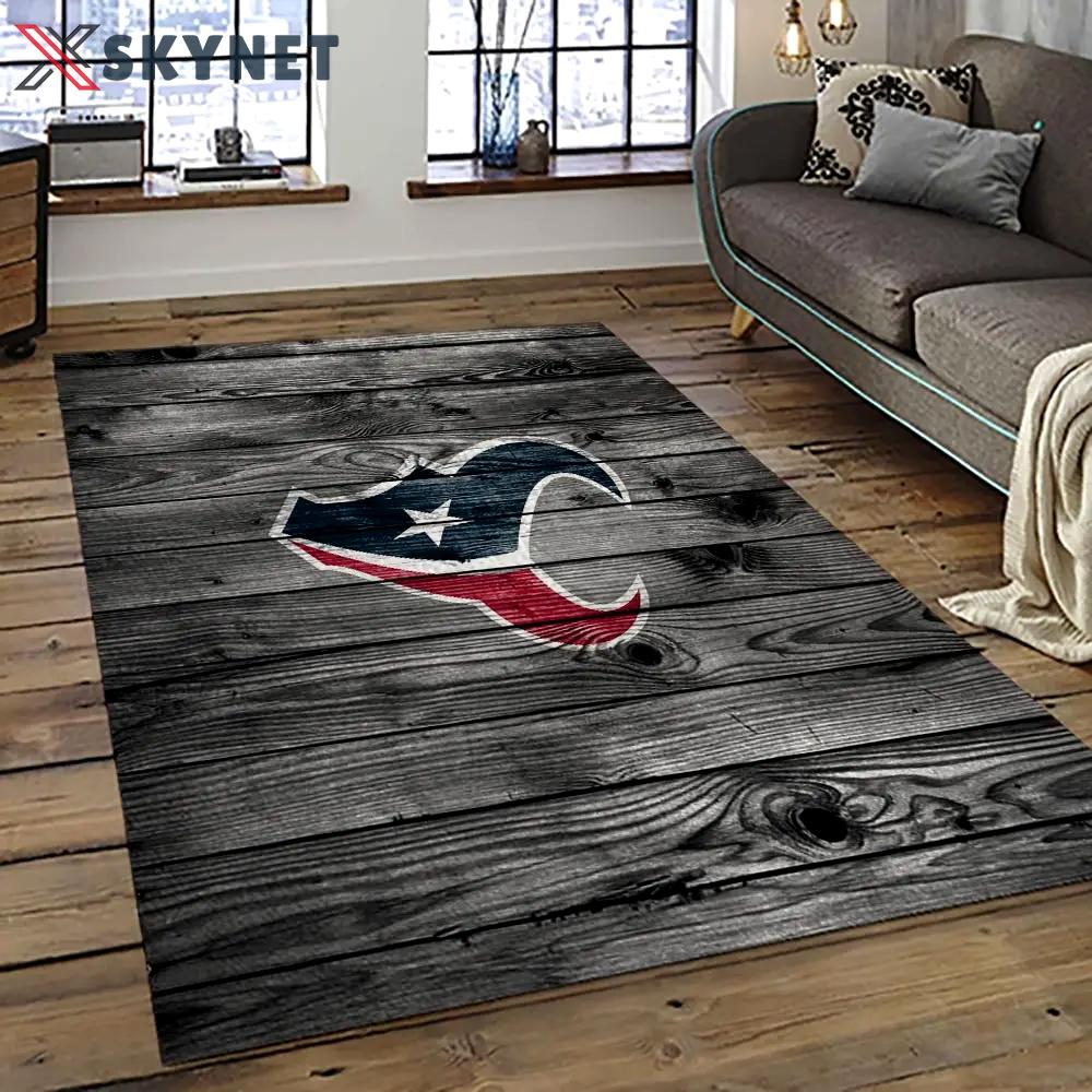 Nfl houston texans football team logo sport carpet area rug home decor best gift for friends ht48 Rectangle Rug