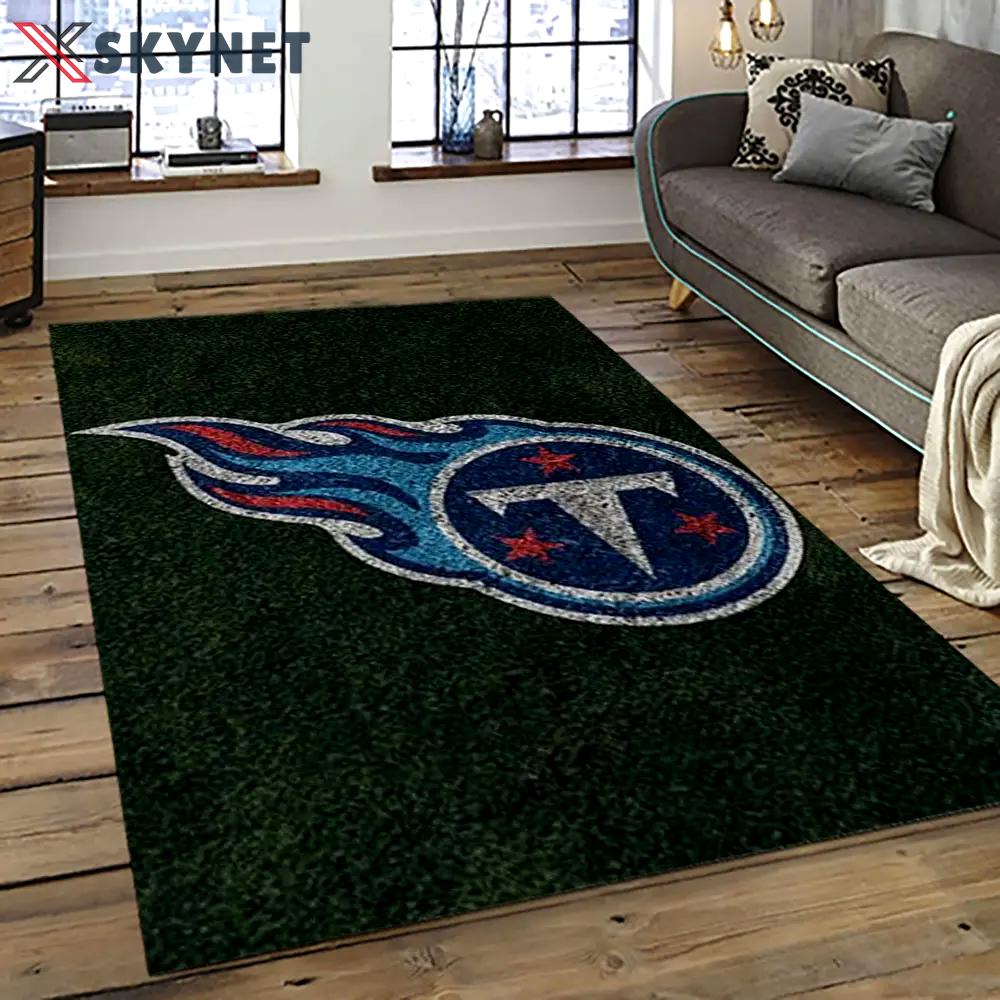 Nfl tennessee titans football team logo sport carpet area rug home decor best gift for friends tt33 Rectangle Rug