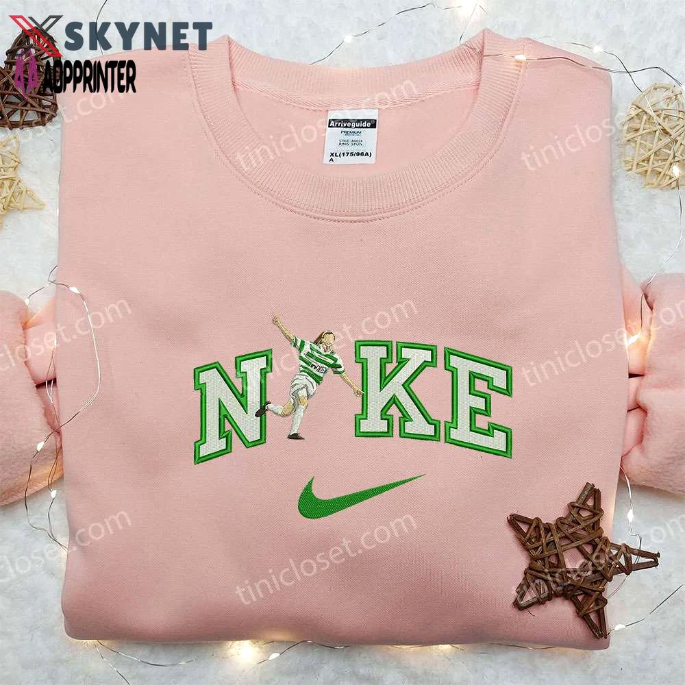 Nike x henrik larsson embroidered shirt celtics football club best gifts for football fans Embroidered Shirt