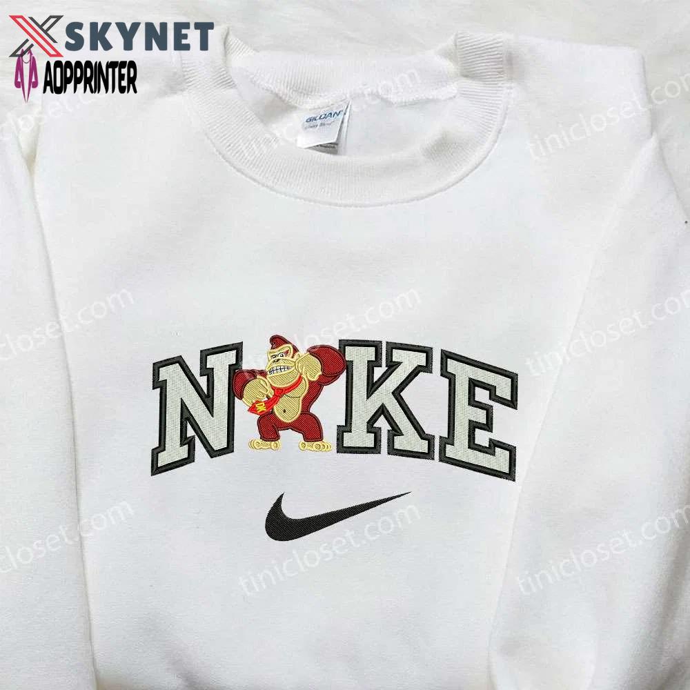 Nike x kingkong embroidered shirt – movie inspired nike shirt Embroidered Shirt