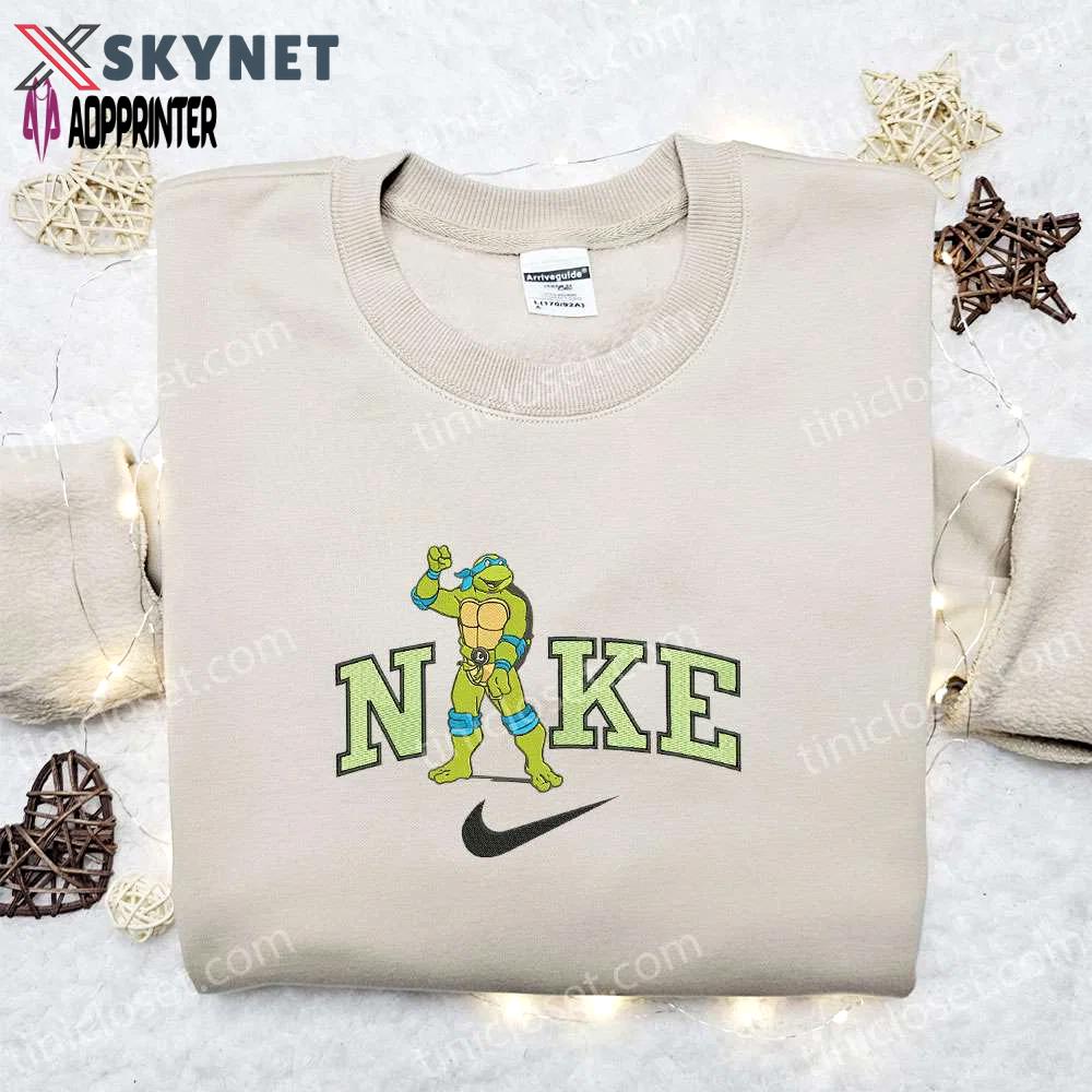 Nike x teenage mutant ninja turtles embroidered sweatshirt: movie shirt & best gift idea Embroidered Shirt