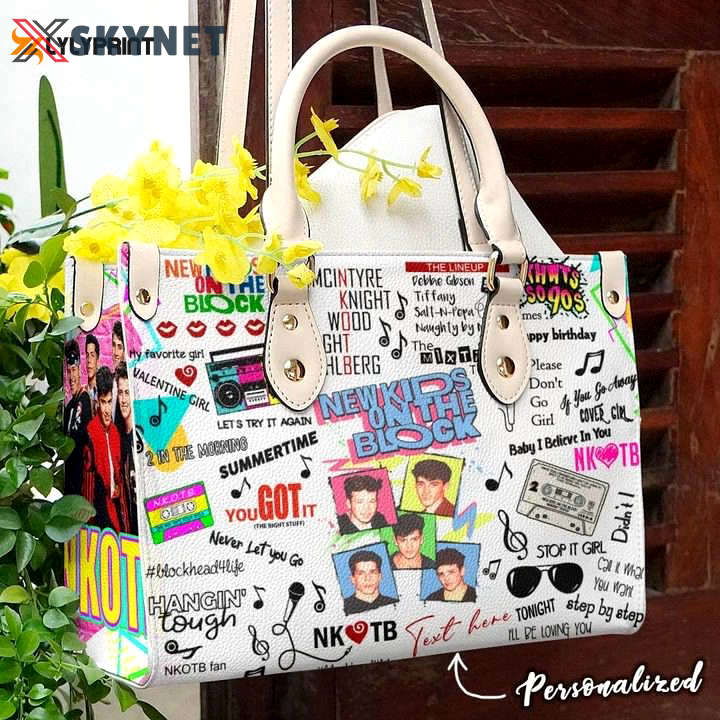 Nkotb leather handbag for women gift 2491 Women Leather Hand Bag