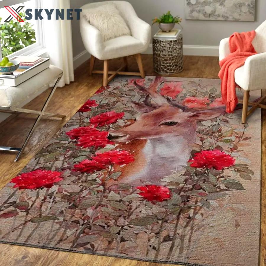Ocean octopus pattern print area rug living room rug home decor Rectangle Rug