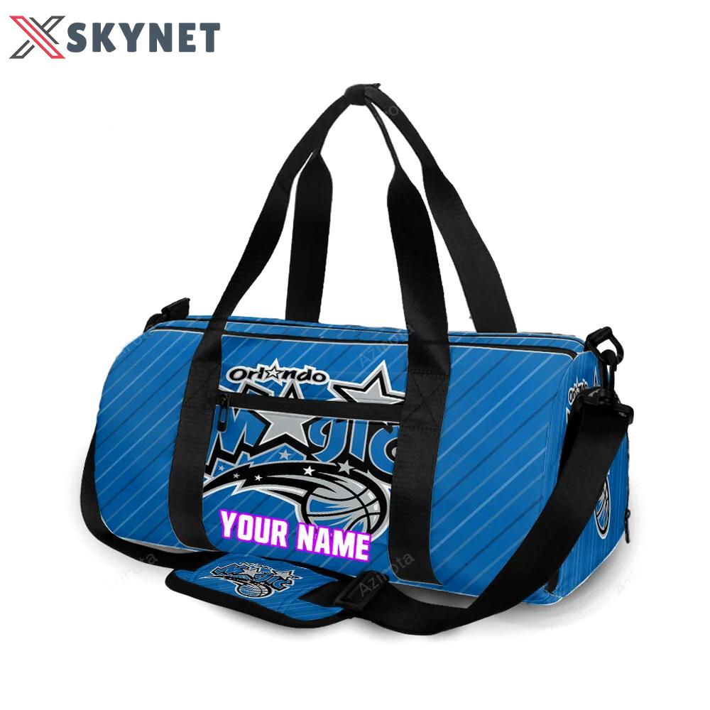 Orlando magic blue personalized name travel bag gym bag 1427 Travel Bag