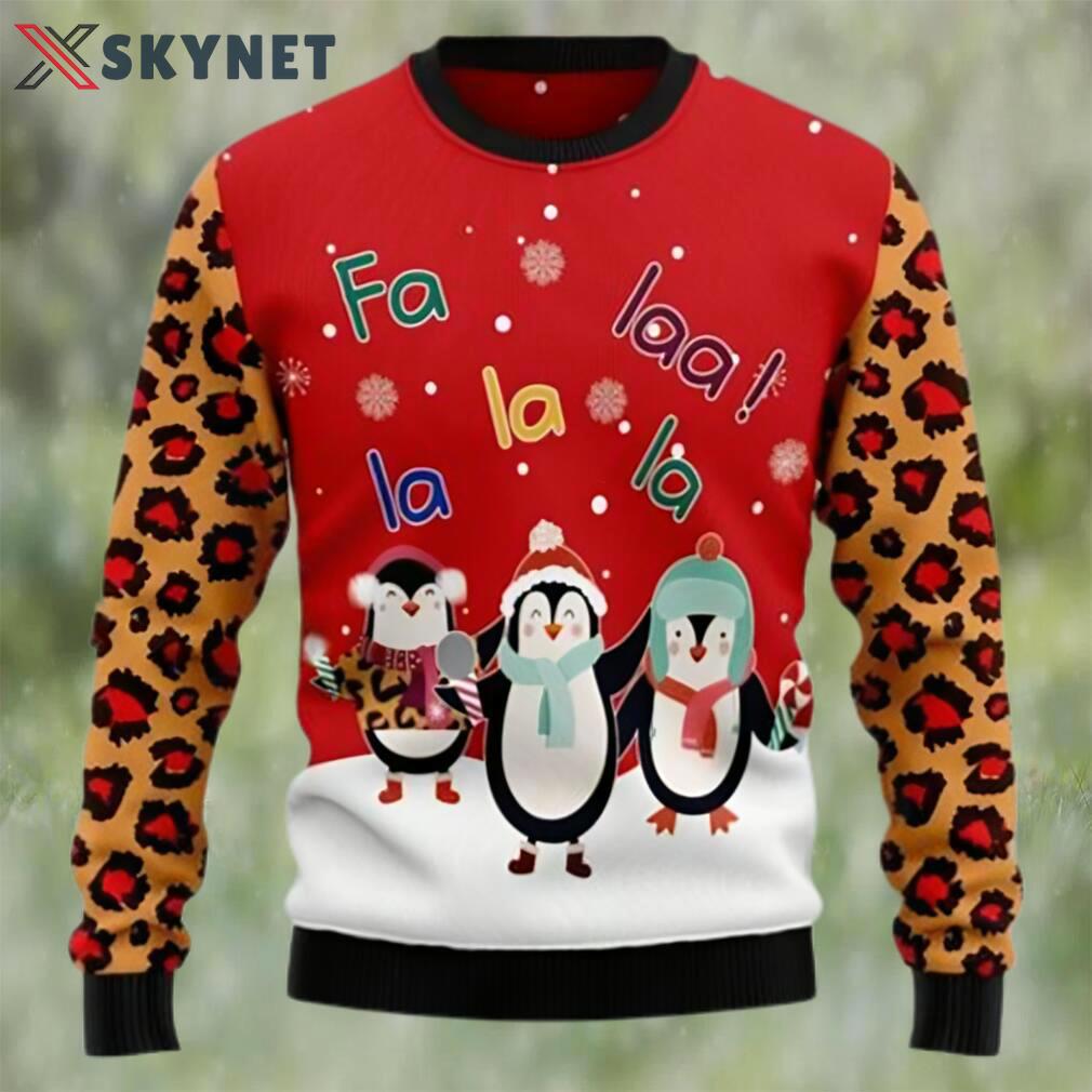 Penguin christmas song cute penguin ugly christmas sweater Christmas Ugly Sweater