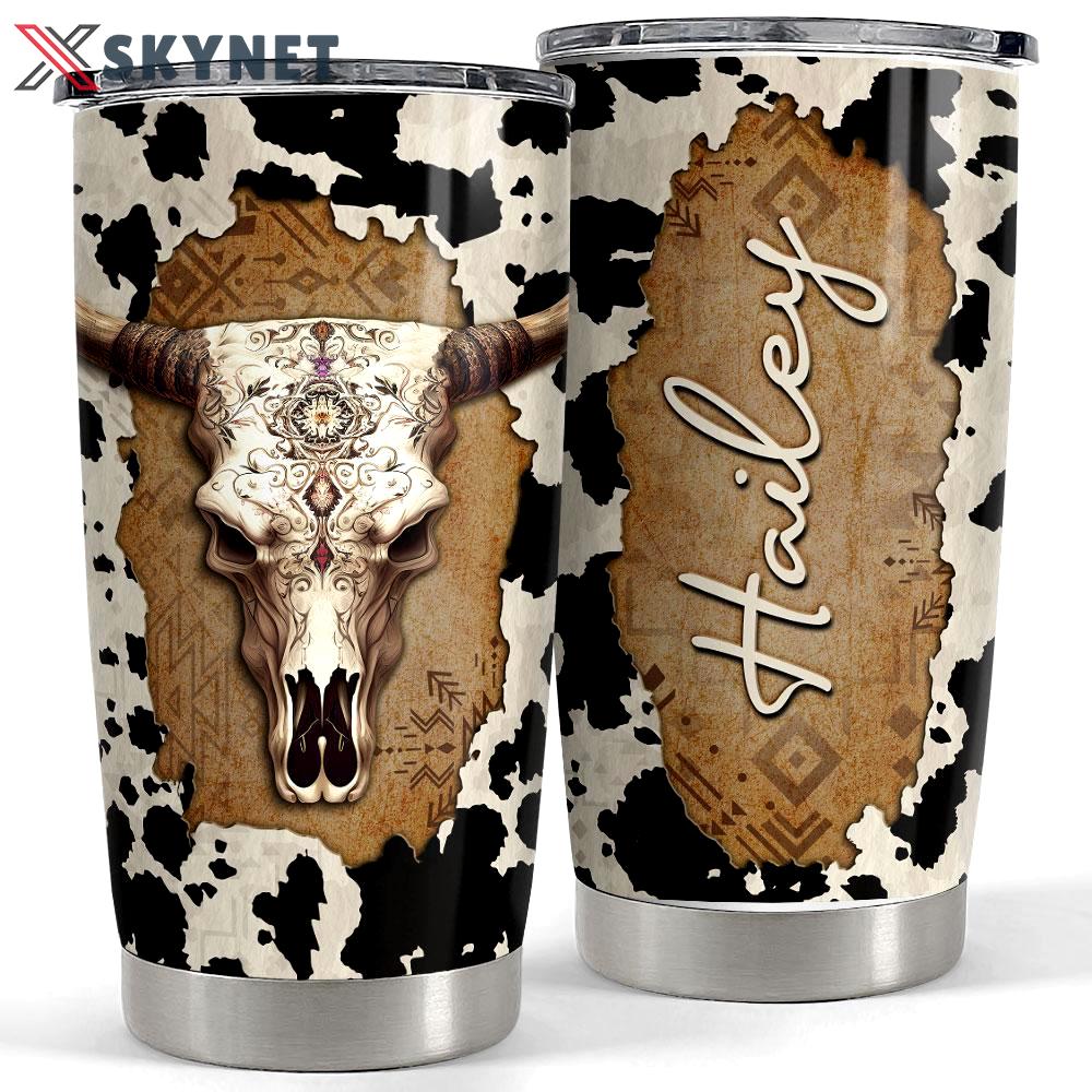 Personalized cow tumbler for cow lover Personalized Tumbler