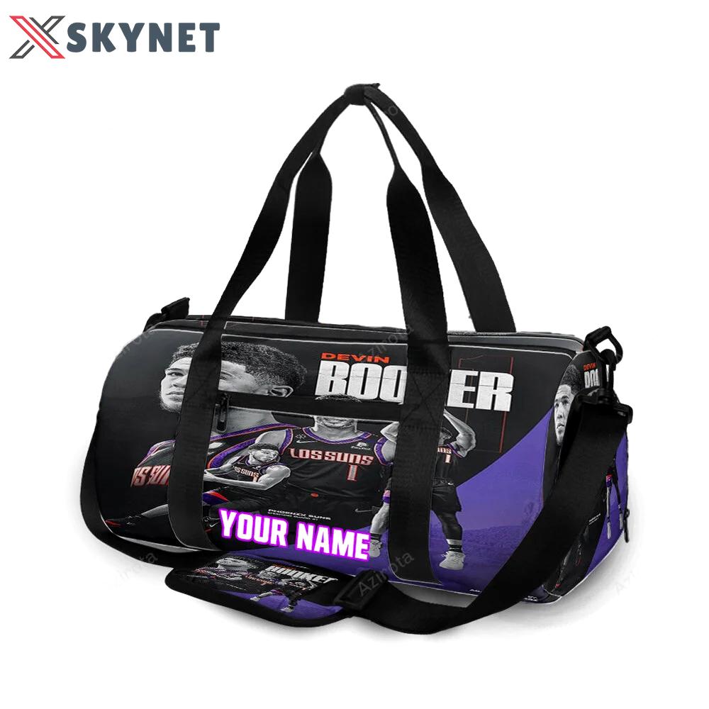 Phoenix suns devin booker 1 v2 personalized name travel bag gym bag 2237 Travel Bag
