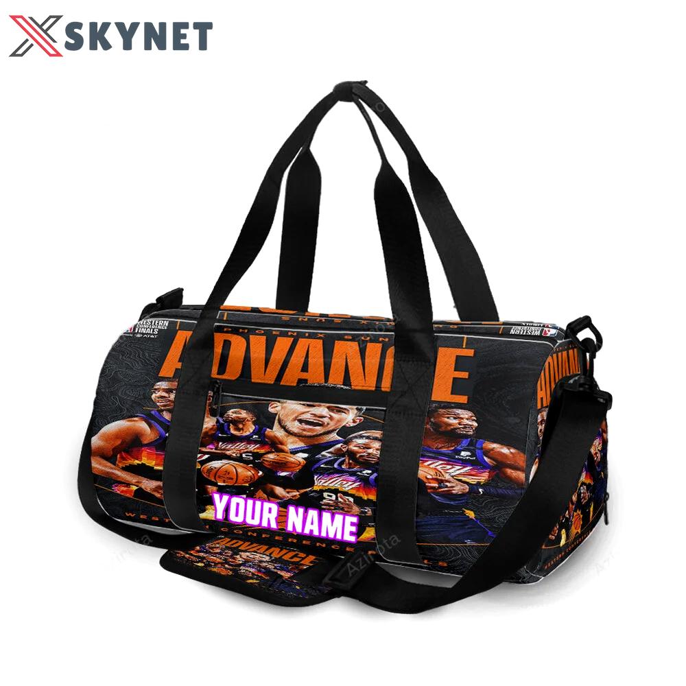 Phoenix suns team v15 personalized name travel bag gym bag 2324 Travel Bag