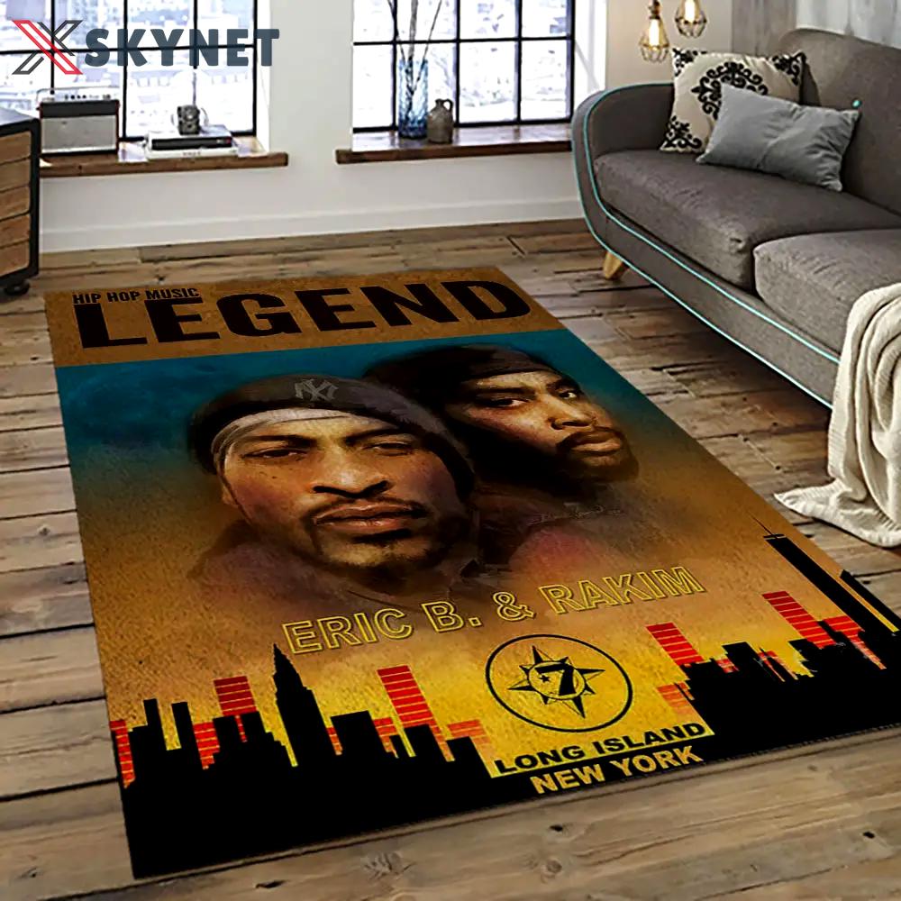 Rakim rapper hiphop music retangle carpet area rug home decor best gift for fan and friends rk4 Rectangle Rug