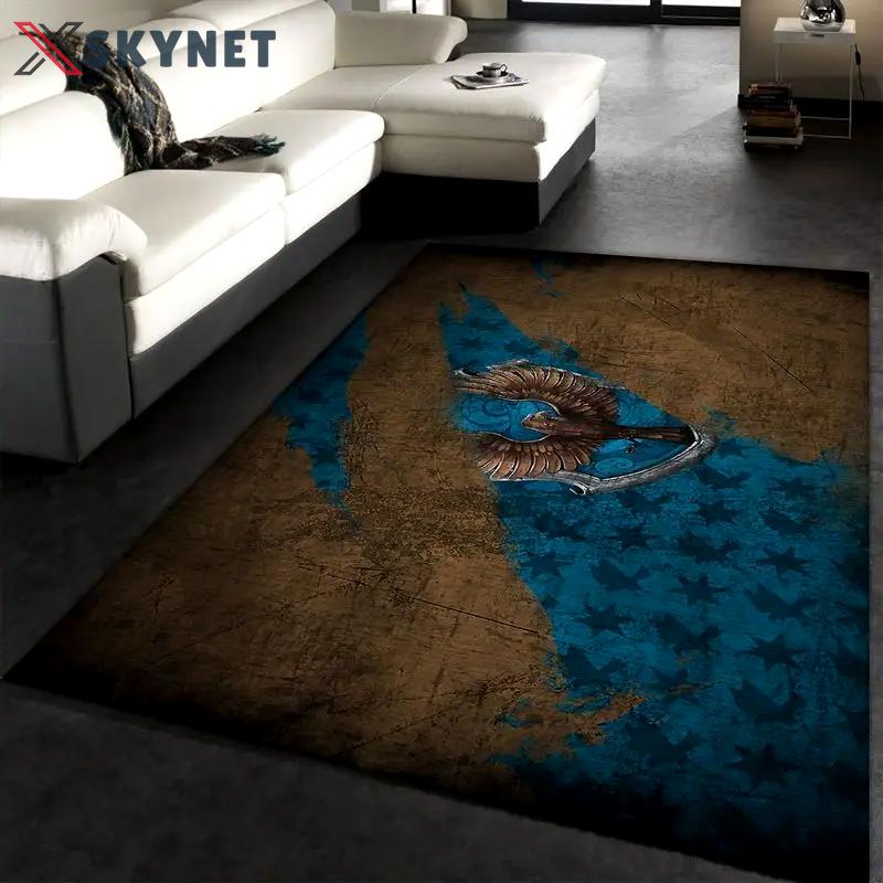 Ravenclaw harry potter 4 area rug living room and bed room rug rug regtangle carpet floor decor home decor Rectangle Rug