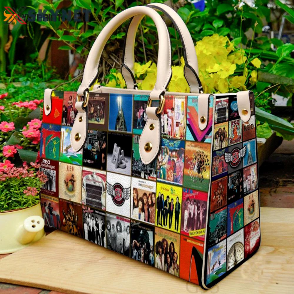 Reo speedwagonfor women giftand leather bag for women gift 2166 Women Leather Hand Bag