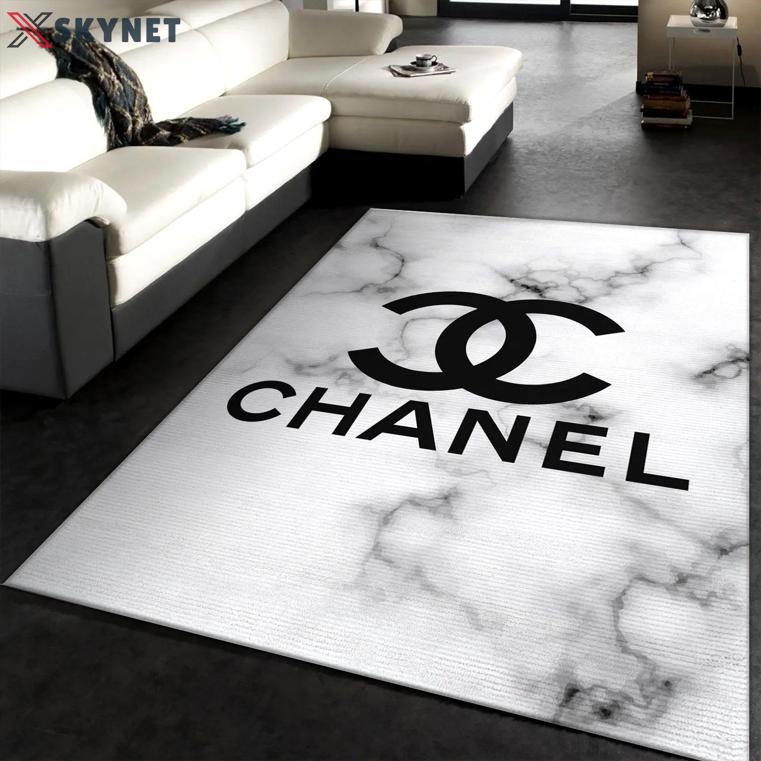 Rugs in living room and bedroom - Chanel area rug living room rug floor decor home decorations Rectangle Rug