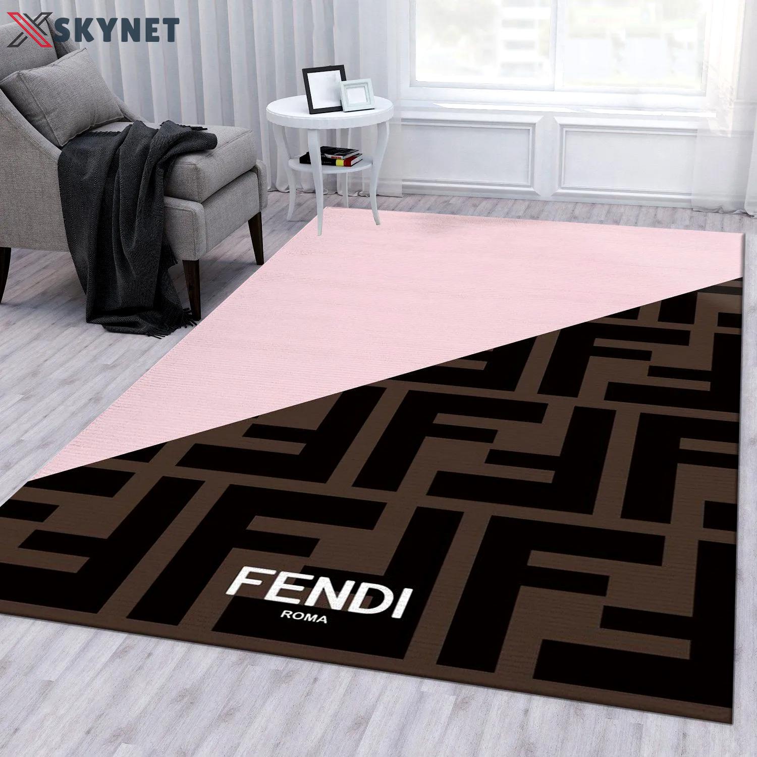 Rugs in living room and bedroom - Fendi area rug living room rug carpet christmas gift floor mats keep warm in winter Rectangle Rug