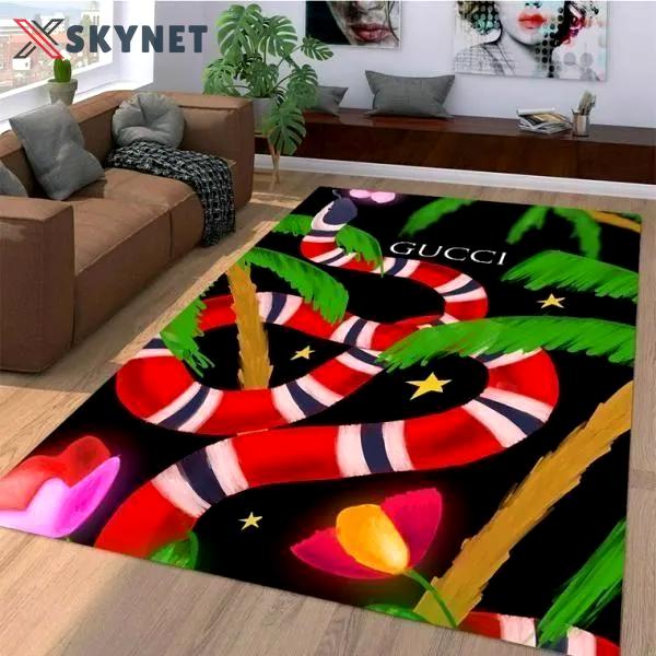 Rugs in living room and bedroom - Gucci snake luxury area rug for living room bedroom carpet home decorations mat type 11 Rectangle Rug